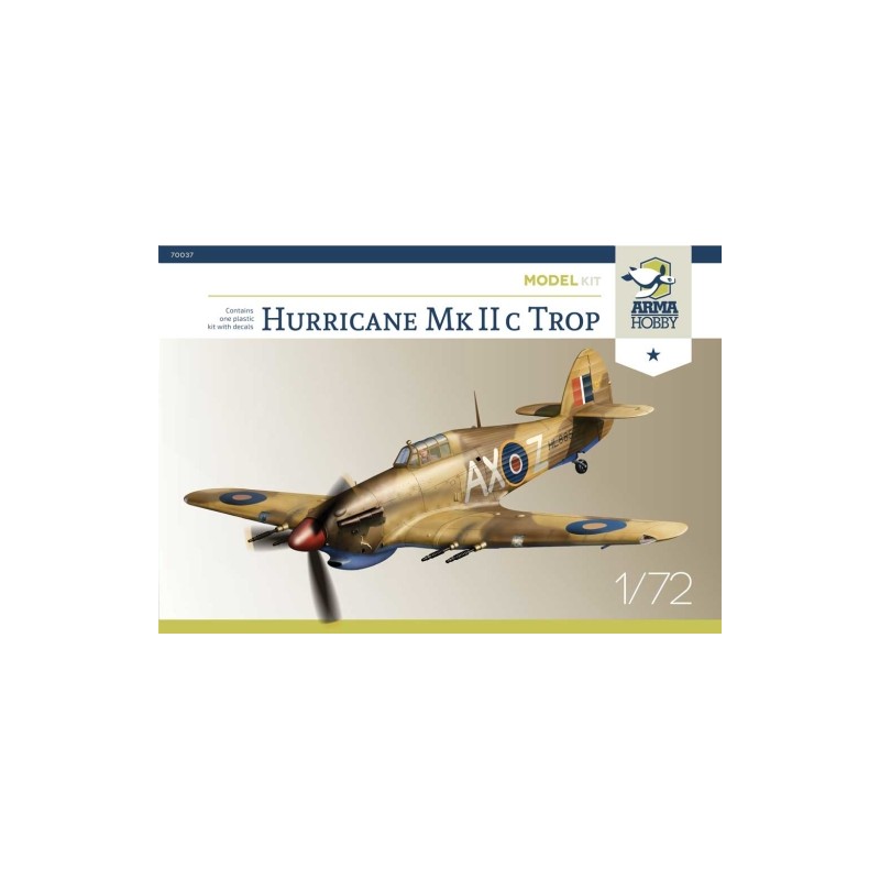 Arma Hobby Hurricane Mk Iic Trop Model Kit