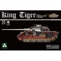 TAO-2046 1/35 WWII German King Tiger SdKfz 182 Porsche Turret Heavy Tank w/Zimmerit & Interior