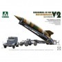 TAO-5001 1/72 WWII German V2 Rocket on Meillerwagen Transporter w/Hanomag SS100 Tractor