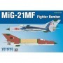 EDU-7451 1/72 MiG21MF Fighter/Bomber (Wkd Edition Plastic Kit)