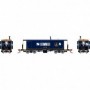 ATHG78544 HO C-26 ICC Caboose w/Lights, B&O C-3710