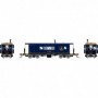 ATHG78546 HO C-26 ICC Caboose w/Lights, B&O C-3801