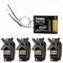 FUT01102190-1 RS617FS Receiver Combo w/ 4x S3004 Servos