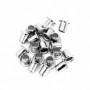 FUTFSH-21 Nickel Plated Servo Bushing Eyelets, 20-Pack