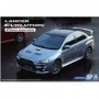 AOS-51641 1/24 2015 Mitsubishi Lancer Evolution Final Edition 4-Door Car w/Spoiler
