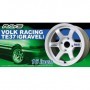 AOS-52501 1/24 Volk Racing TE37 Gravel 16" Tire & Wheel Set (4)