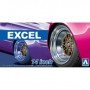 AOS-54710 1/24 Excel 14” Tire & Wheel Set (4)