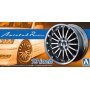 AOS-55274 1/24 Amistad Rotino 19” Tire & Wheel Set (4)