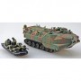 AOS-56653 1/72 JGSDF AAVC7A1 RAM/RS Amphibious Assault Vehicle w/2 Boats & 12 Figures