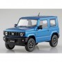 AOS-57780 1/32 Suzuki Jimny Jeep (Snap Molded in Metallic Blue)