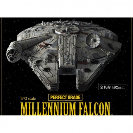 BAN0216384 Bandai Millennium Falcon Star Wars: A New Hope, 1/72 Perfect  Grade (PG)