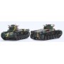 FUJ-762418 Fujimi Middle Tank Type 97 Chi-Ha (Set of 2) Special Version (w/Japanese Infantry)