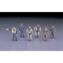 HSG-36007 Hasegawa 1/48 WWII Pilot Figure Set (Japanese, German, U.S., British Pilot Figures)