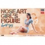 HSG-52242 Hasegawa 1/20 Nose Art Girl'S Figure "Leroy's Joy" Decals for 1/48 and 1/72 scale kits (SP442)