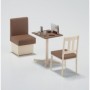 HSG-62007 Hasegawa Family Restaurant Table - Chair