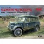 ICM-35582 ICM le.gl.Einheitz-Pkw Kfz.1 Soft Top, WWII German Light Personnel Car