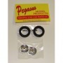 PGH-1161 1/24-1/25 Funny Car Front Rims w/Tires (2)