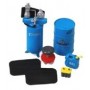 PHO-16055 1/24 Garage Accessories: Barrels, Stool, Gas Container, Battery etc.