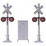 189-5934 United States-Style Crossing Signal -- 2 Signals & Relay Box