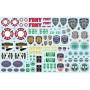 AMTMKA034 NYC AUXILIARY SERVICE LOGOS DECAL PACK   1/25