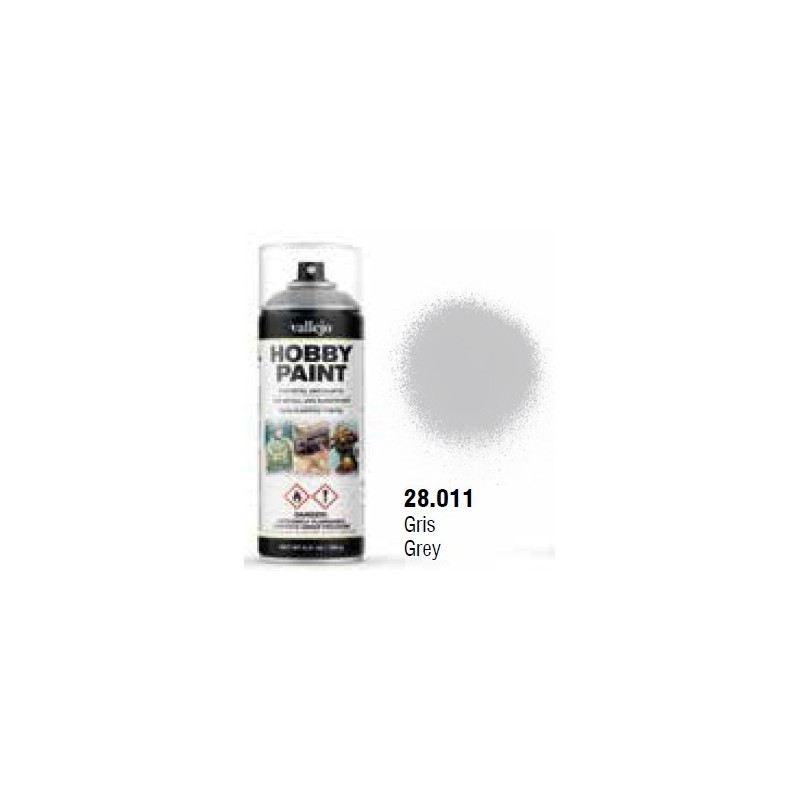 Vallejo Acrylic Grey Primer Spray 28011 • Canada's largest