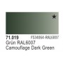 71.019 CAMOUFLAGE DARK GREEN (RAL 6007) (6/BX)