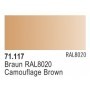 71.117 RAL8020 CAMOUFLAGE BROWN