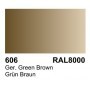 73.606 SURFACE PRIMER - ACRYLIC- GERMAN GREEN BROWN RAL 8000 - 60ML