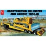 LOWBOY TRAILER and BULLDOZER   1/25