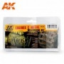 AK-087 AK Interactive Engines And Metal Weathering Set