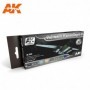 AK-2020 AK Interactive Luftwaffe Camouflages Vol.2 Colors Set