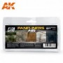 AK-2070 AK Interactive Paneliners Weathering Set