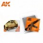 AK-229 AK Interactive Rusty Tow Chain Small