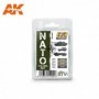 AK-4001 AK Interactive NATO Colors Set