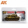 AK-4160 AK Interactive Modern Russian Weathering Set