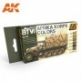 AK-550 AK Interactive Afrika Korps Colors Set