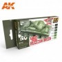 AK-553 AK Interactive 4BO Russian Green Modulation Set