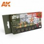 AK-561 AK Interactive Soviet Camouflages Colors Set