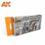 AK-563 AK Interactive Old And Weathered Wood Vol.2 Colors Set
