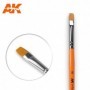 AK-608 AK Interactive Flat Brush 8 Synthetic