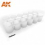 AK-619 AK Interactive Mix Addict Medium (Empty Paint Strip 6X25 ml)