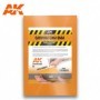 AK-8095 AK Interactive Carving Foam 8mm A4 Size (305 X 228 mm)