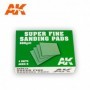 AK-9019 AK Interactive Super Fine Sanding Pads 800 grit. 4 units