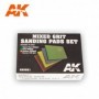 AK-9021 AK Interactive Mixed Grit Sanding Pads Set 800 grit. 4 units