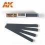 AK-9027 AK Interactive Wet Sandpaper 1500 grit x 50 units