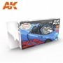 AK-9030 AK Interactive Red n Blue Interior Colors