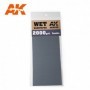 AK-9036 AK Interactive Wet Sandpaper 2000 Grit. 3 units