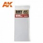 AK-9039 AK Interactive Dry Sandpaper 600 Grit. 3 units