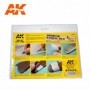 AK-9045 AK Interactive Airbrushing Masking Film (2 Units Size A4)