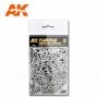 AK Interactive Flexible Airbrush Stencil 1/20, 1/24, 1/35